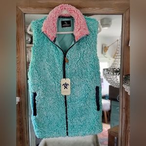 Simply Southern Sherpa Vest XL